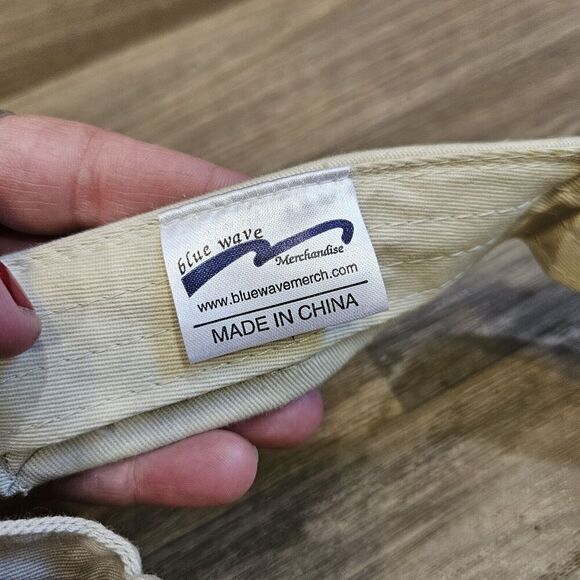 Philadelphia Phillies Adjustable Visor Hat Beige Red Embroidered MLB Adult OS - Picture 8 of 8